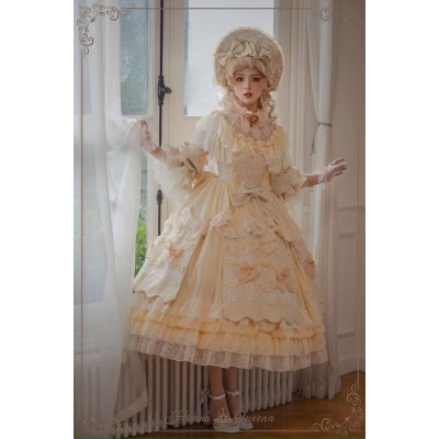 Hinana Queena Antique Bride Tea Party One Piece(Leftovers/3 Colours/Full Payment Without Shipping)